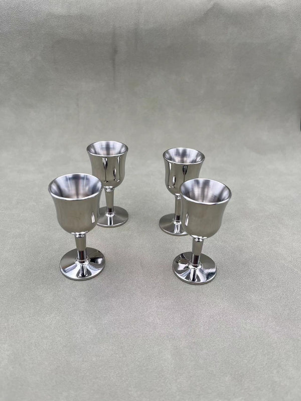 Titanium alloy wine cup outdoor travel portable titanium alloy wine set pure titanium