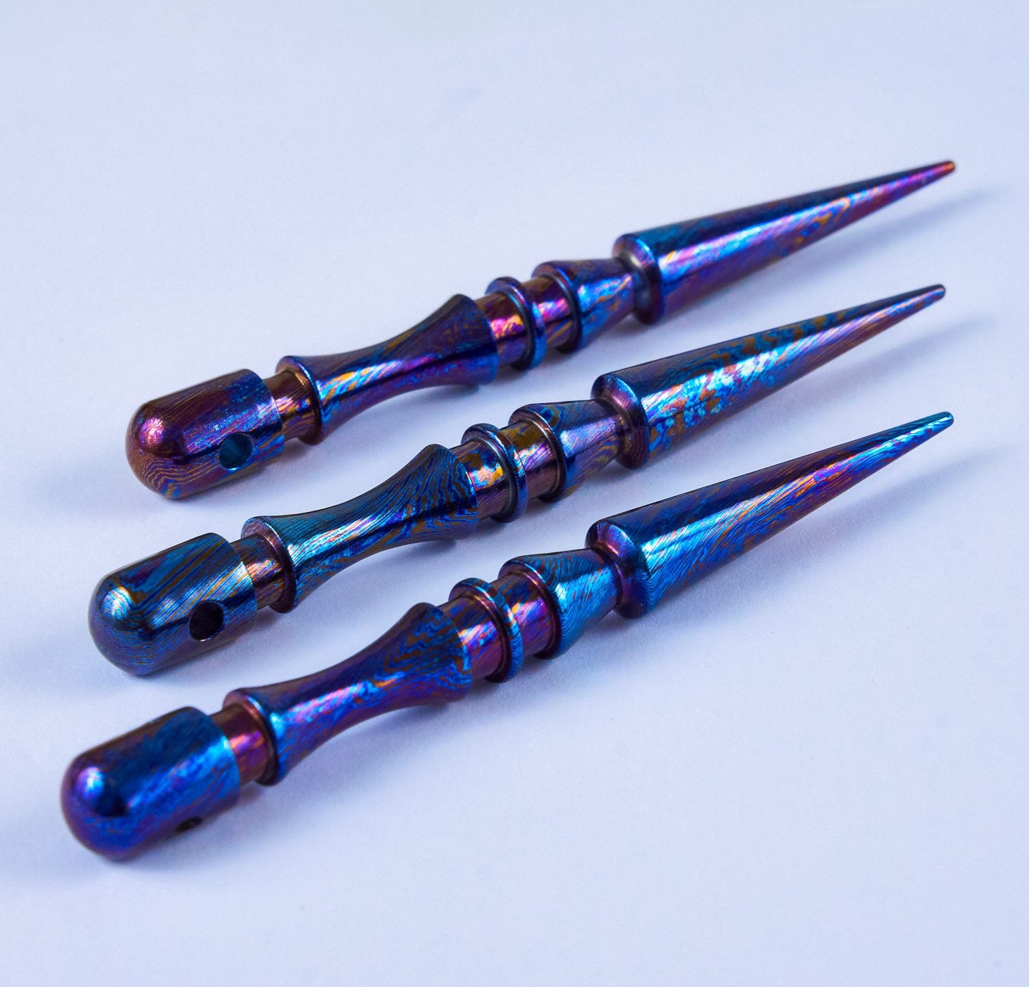 Titanium Damascus Marlin Spike Hitch Nautical Marine Seamen Splicer Sa ...